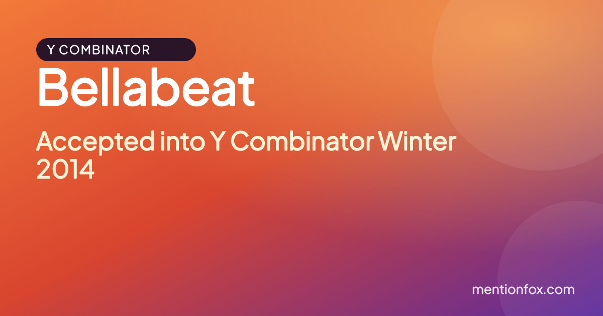 Bellabeat: Accepted into Y Combinator Winter 2014