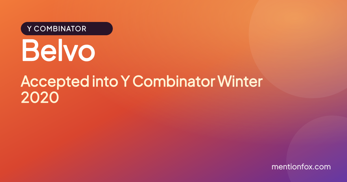 Belvo: Accepted into Y Combinator Winter 2020