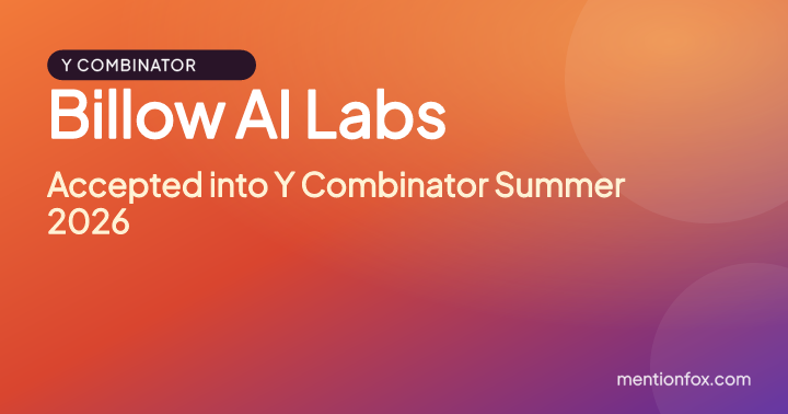Billow AI Labs: Accepted into Y Combinator Summer 2026