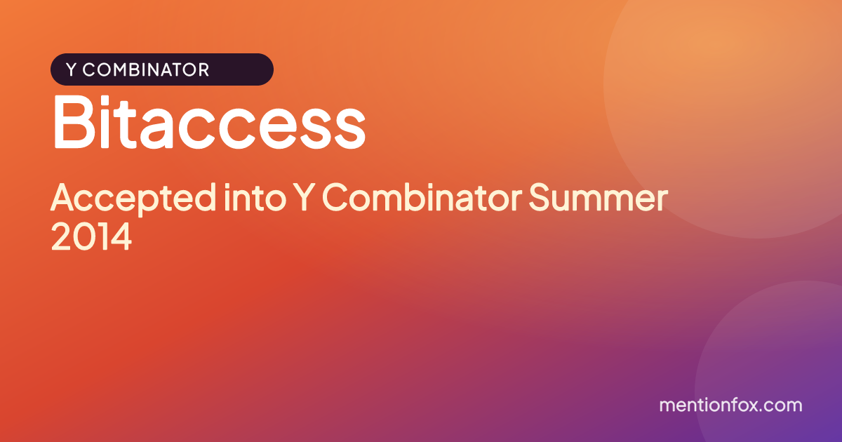 Bitaccess: Accepted into Y Combinator Summer 2014