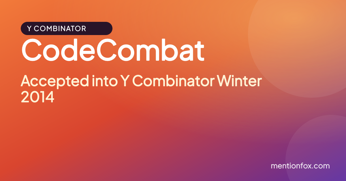 CodeCombat: Accepted into Y Combinator Winter 2014
