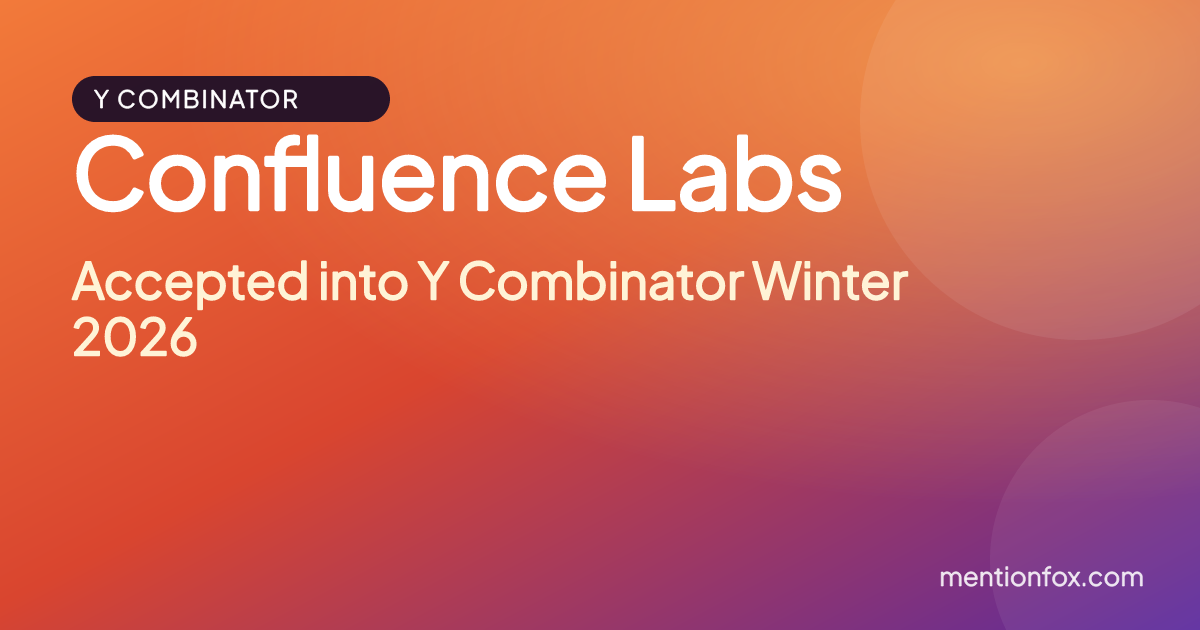 Confluence Labs: Accepted into Y Combinator Winter 2026