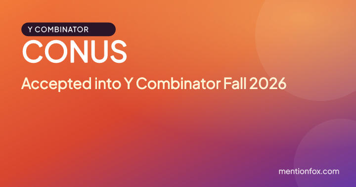 CONUS: Accepted into Y Combinator Fall 2026