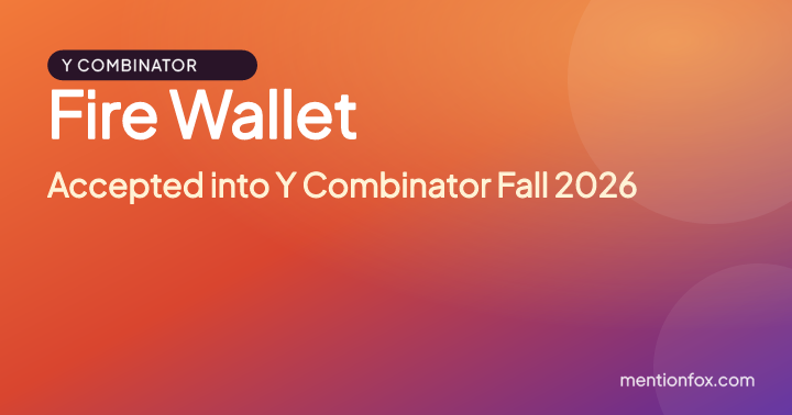 Fire Wallet: Accepted into Y Combinator Fall 2026