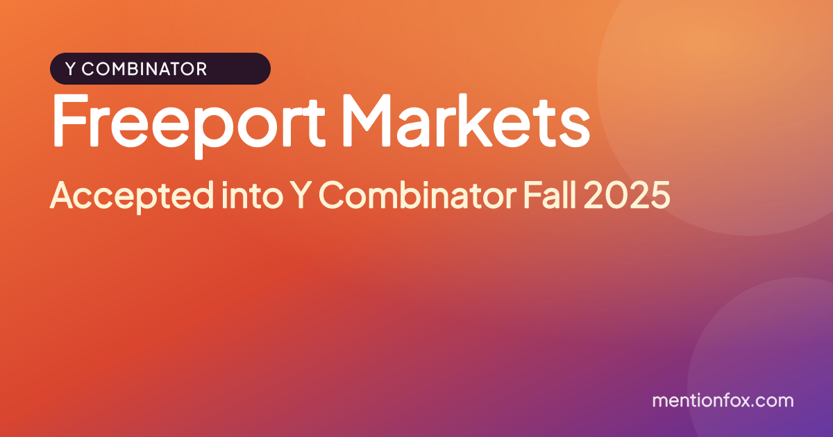 Freeport Markets: Accepted into Y Combinator Fall 2025