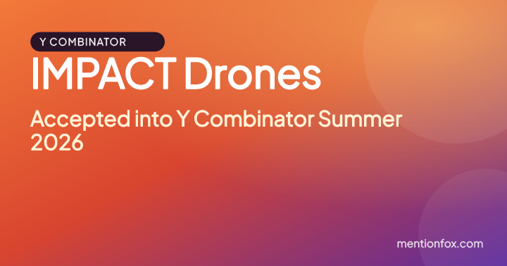 IMPACT Drones: Accepted into Y Combinator Summer 2026