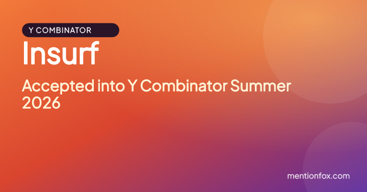 Insurf: Accepted into Y Combinator Summer 2026