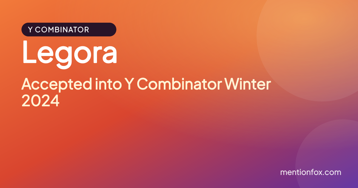 Legora: Accepted into Y Combinator Winter 2024