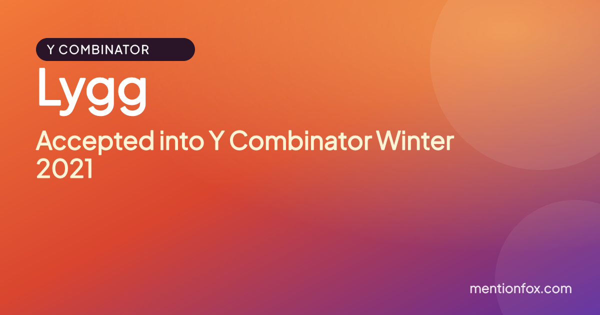 Lygg: Accepted into Y Combinator Winter 2021