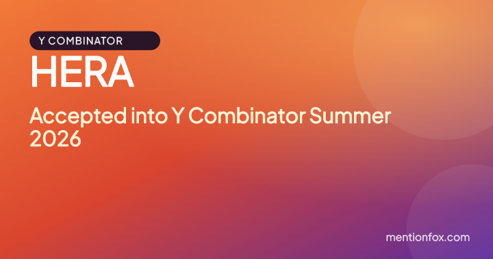 HERA: Accepted into Y Combinator Summer 2026