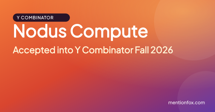 Nodus Compute: Accepted into Y Combinator Fall 2026