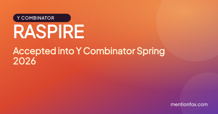 RASPIRE: Accepted into Y Combinator Spring 2026
