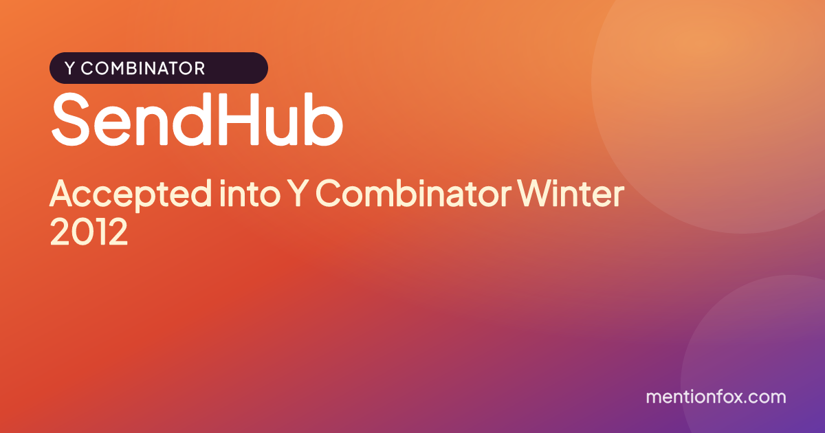 SendHub: Accepted into Y Combinator Winter 2012