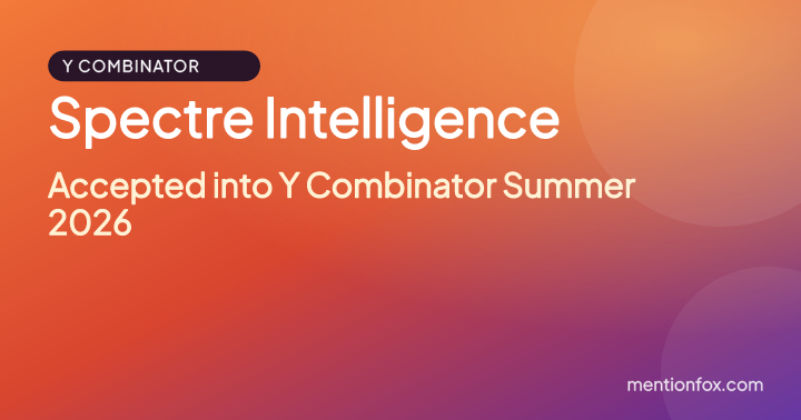 Spectre Intelligence: Accepted into Y Combinator Summer 2026
