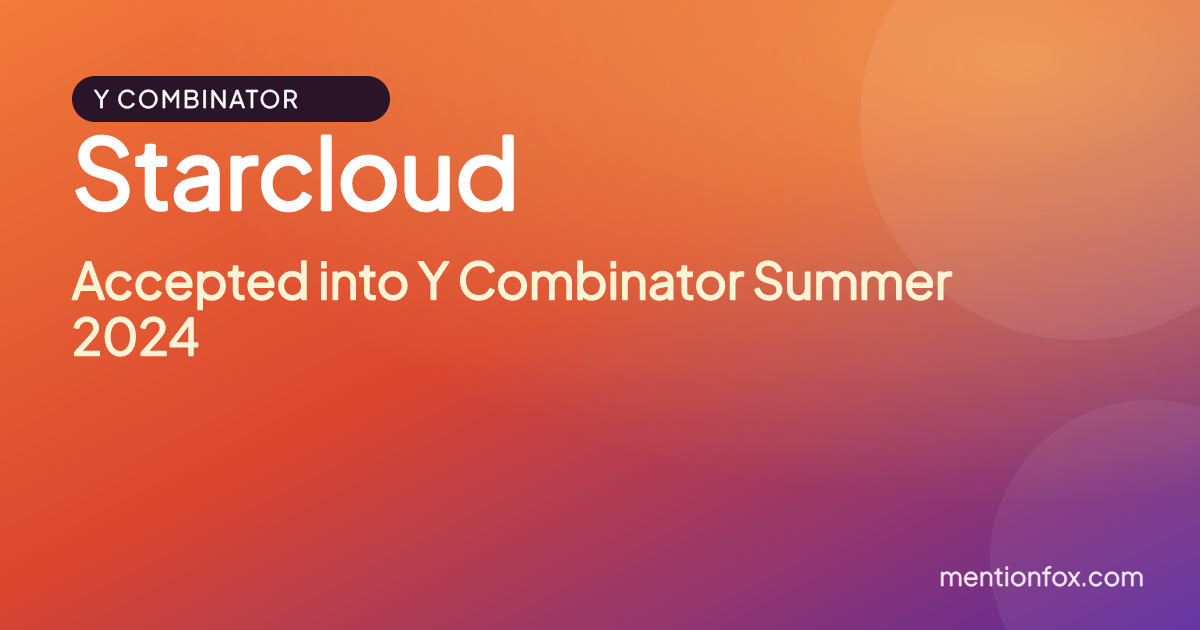 Starcloud: Accepted into Y Combinator Summer 2024